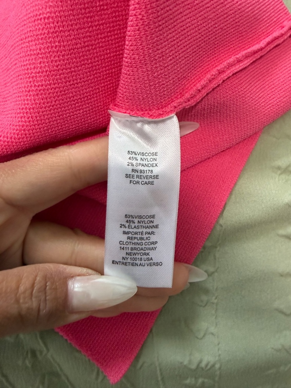 House of Harlow 1960 Bright Pink Skirt M - Picture 3 of 5